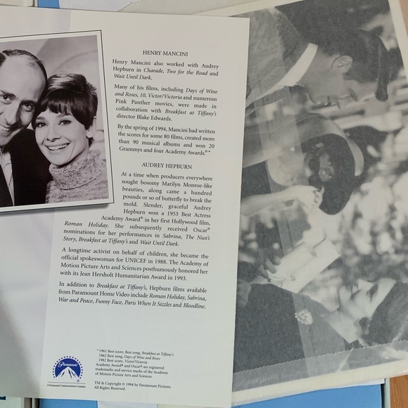 Breakfast At Tiffany's Collector's VHS Box Set - Picture 2 of 7